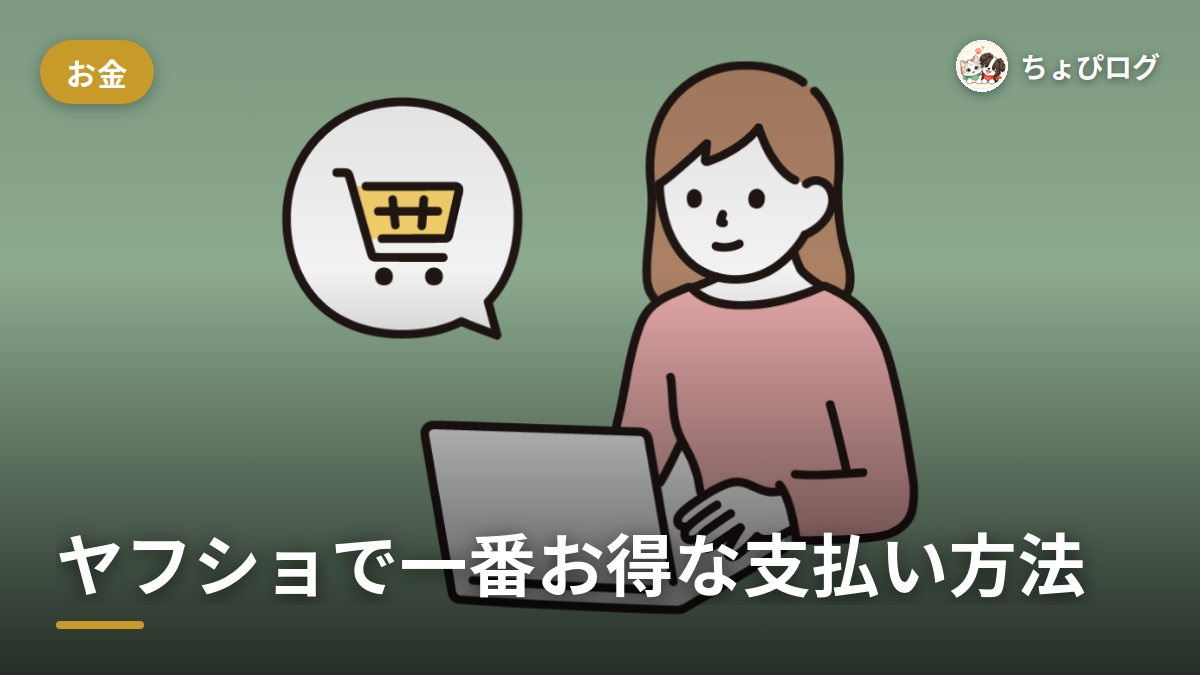 ヤフーショッピング、結局どの支払い方法が一番お得？のサムネイル