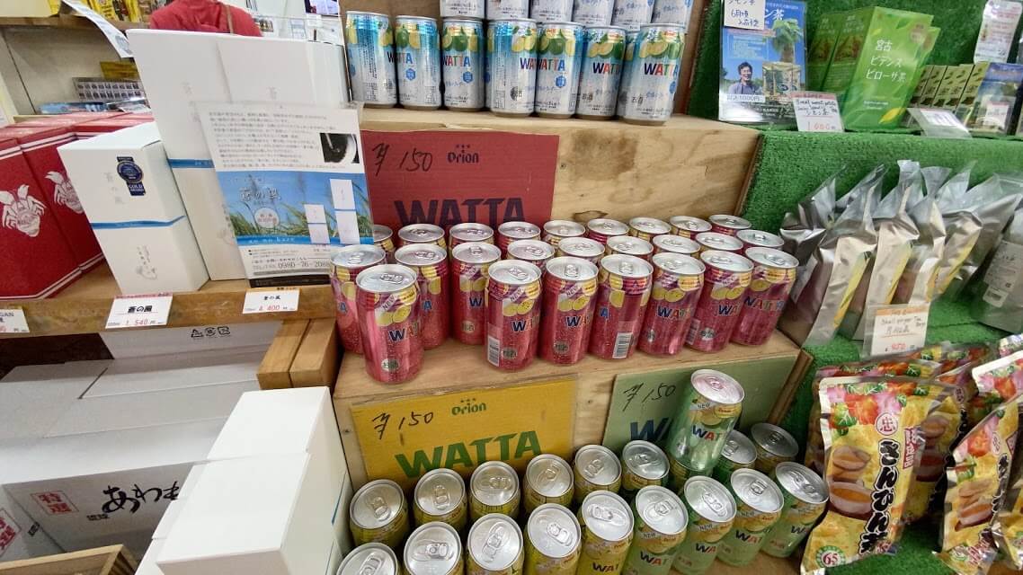 沖縄生まれのチューハイWATTAなどのお酒