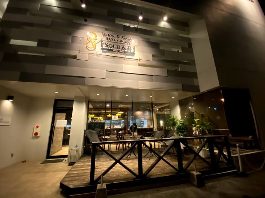 サワー&ビーの店内の様子