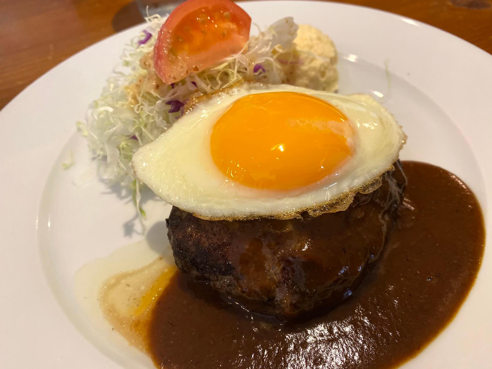 洋食てぃんのハンバーグ