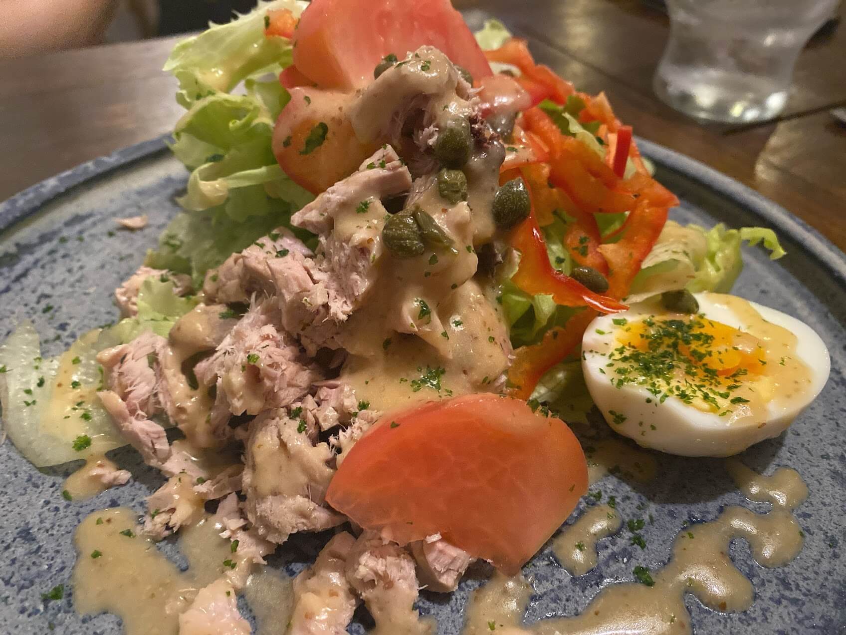 洋食てぃんの自家製ツナサラダ