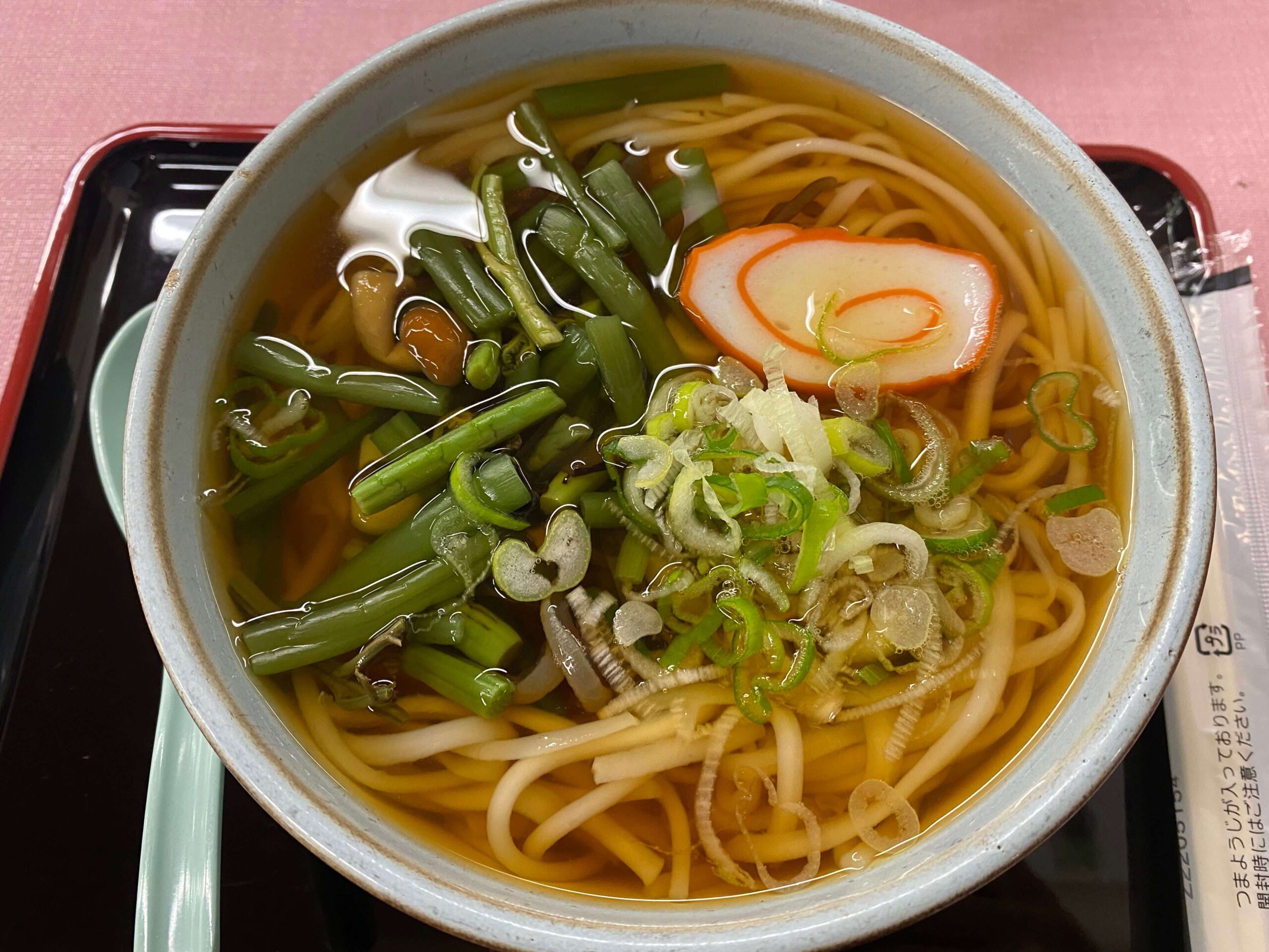欅平駅近くのレストランのランチ
